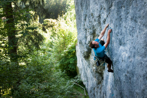 Klettergebiet Kofel Friedhofswand
