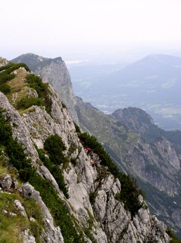 Berchtesgadener Hochthron 1972m  mit Blick zum Klettersteig