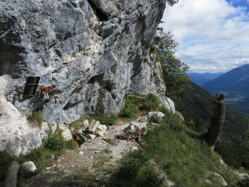 Wandbuch des Goldtropfsteigs