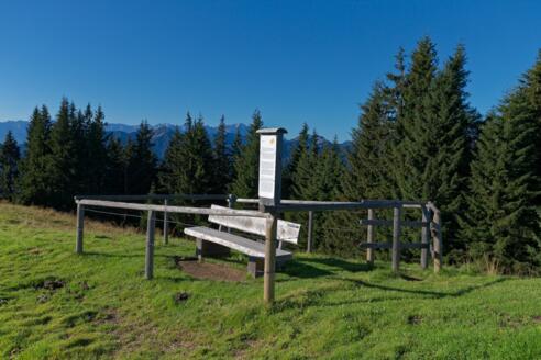 Stele Meditationsweg - Mittleres Hörnle