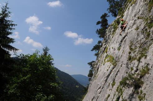 Klettergebiet - Kofel Marxersteig