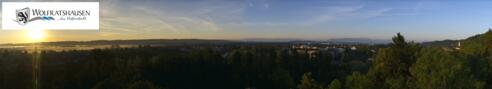 Panoramaaufnahme Wolfratshausen