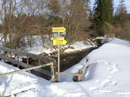 Kreuzung Längental/Lenggries