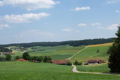 Ausblick bei Matzing