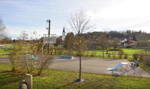 Skateranlage am Spielplatz bei Postmünster