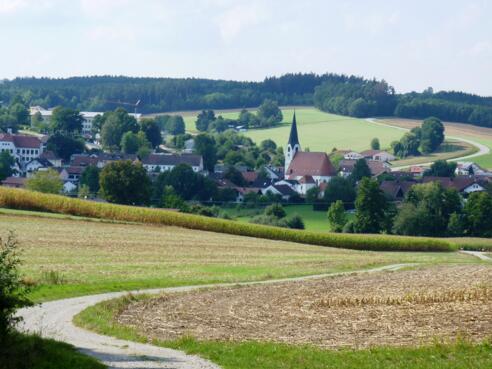 Blick auf Johanniskirchen