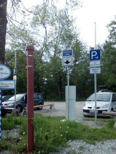 Parkplatz Alpenwarmbad Benediktbeuern