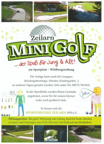 Minigolfanlage Zeilarn