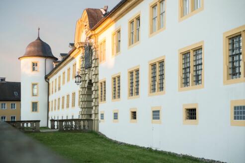 Das Schloss der Grafen von Schönborn in Wiesentheid