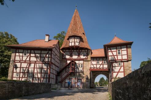 Rödelseer Tor -  das Wahrzeichen der Weinstadt Iphofen