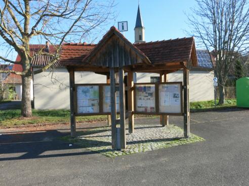 Infostand in Seinsheim