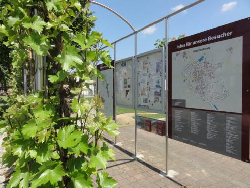 Infopunkt am Seegarten