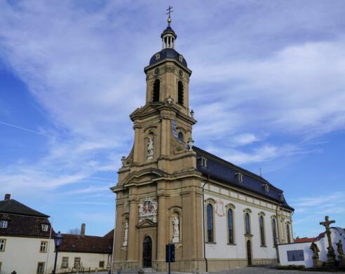 Die St. Mauritiuskirche als Meisterwerk barocker Baukunst.