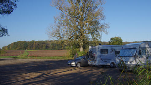 Stellplatz im Grünen