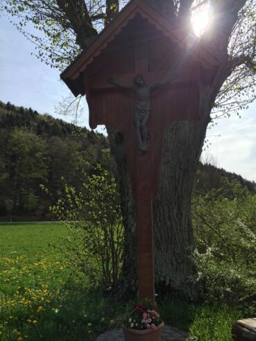 Feldkreuz an der Schafhauser Mühle