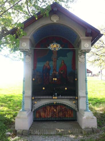 Offene Wegkapelle bei Oberhof