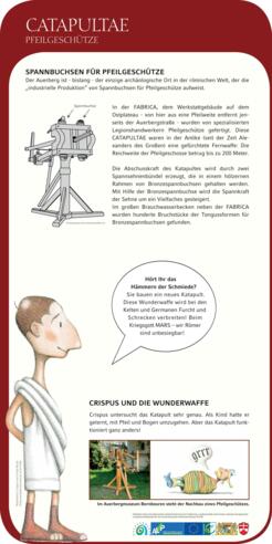 Catapultae-Pfeilgeschütze