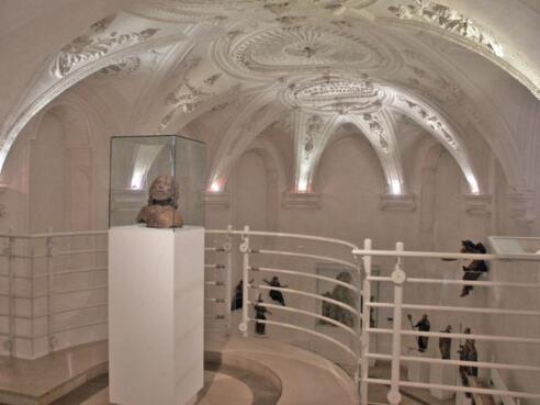 Blick von der Empore des Schongauer Stadtmuseums