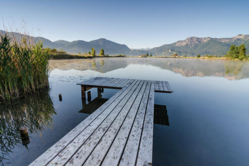 Radtour - Das Blaue Land - Der Eichsee bei Großweil