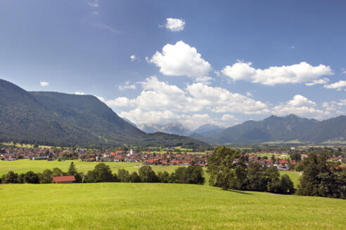 Wanderung - Bichelrain-Rundwanderweg - Blick auf Ohlstadt