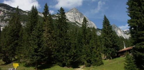 Ahrnspitze vom Hohe Sattel