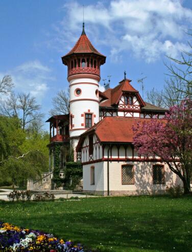 Das Kurparkschlössl in Herrsching.