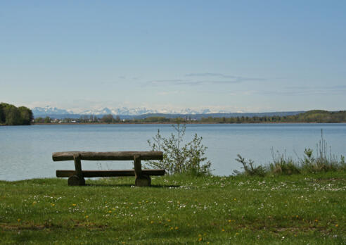 Blick über den Ammersee.
