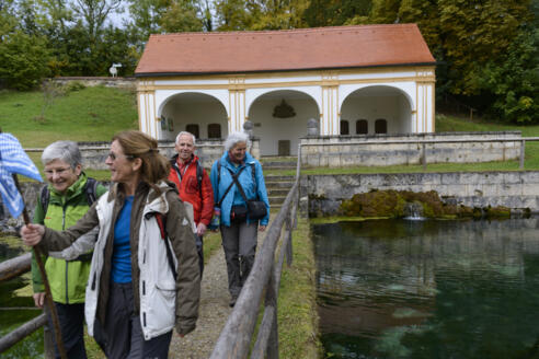 Jakobsweg Etappe 1aA: Herrsching - Wessobrunn (nördlich des Ammersees)