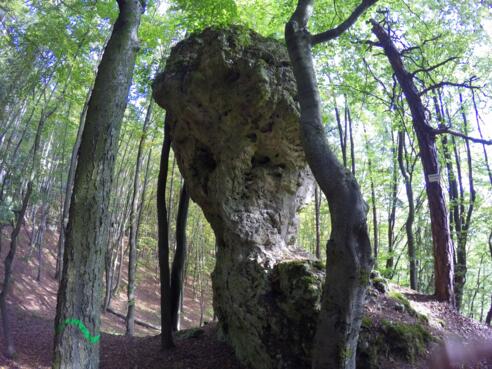 Das markante Felstürmchen &quot;Frauenfels&quot;