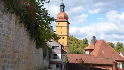 Stadtmauer mit Segringer Tor