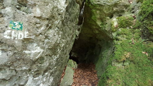 Höhle Nr. 34 - die letzte Höhle der Wanderung