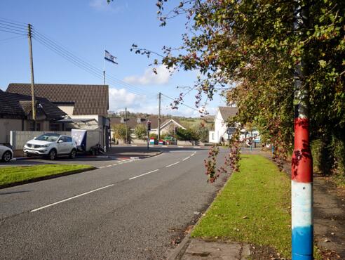 Loyalist Colours, Newbuildings, County Derry, 2018