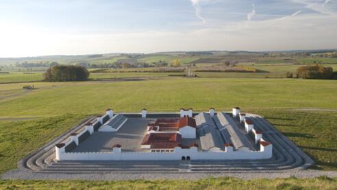 Modell des Römerkastells