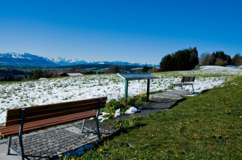 Panoramatafel Mariaberg
