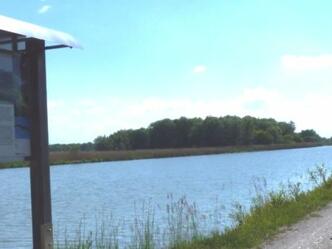 Blick auf den Inn bei Ering