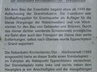 Haltepunkt der Eisenbahn