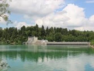 Staustufe Roßhaupten am Forggensee