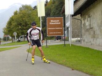 Skater am Museum Klaushäusl