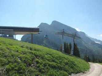 Donnerkogelbahn im Sommerbetrieb