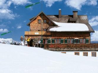 Gablonzerhütte im Winter