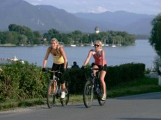 Radlerinnen am Nordufer