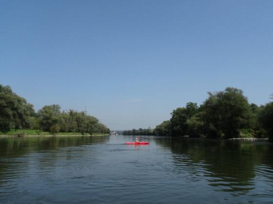 Bootstour auf der Donau zwischen Vohburg und Eining