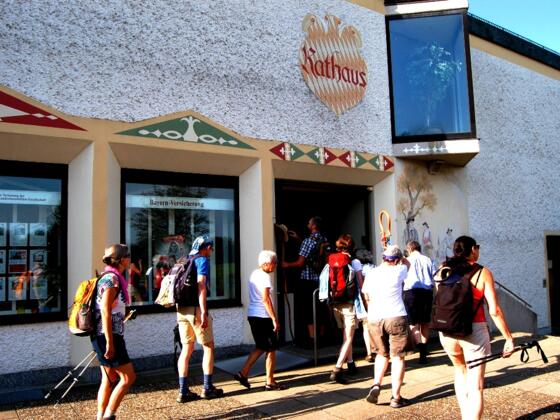 Besuch beim Bürgermeister von Prittriching