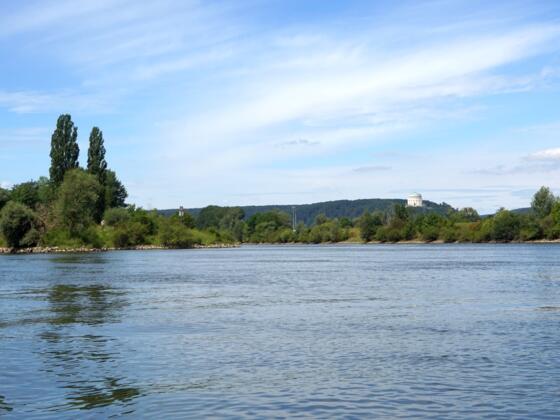 Bootswandern auf der Donau in Kelheim