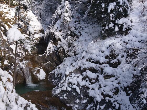Bayrischzeller Wasserfall am Hochkreuth-Steigerl