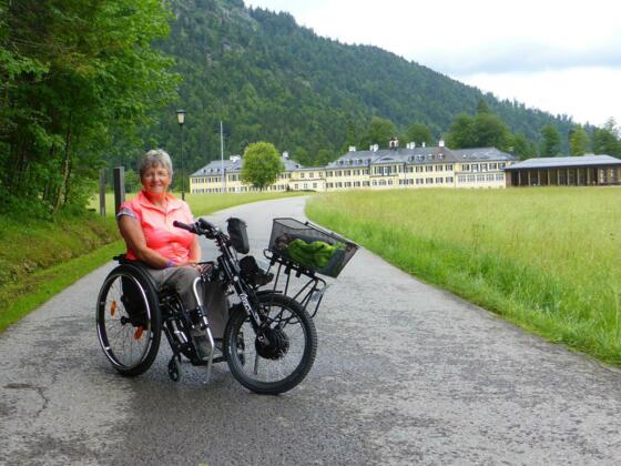 Auf der Straße hoch nach Wildbad Kreuth