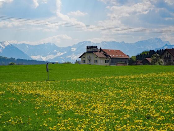 Reinthal mit Wetterstein-Panorama