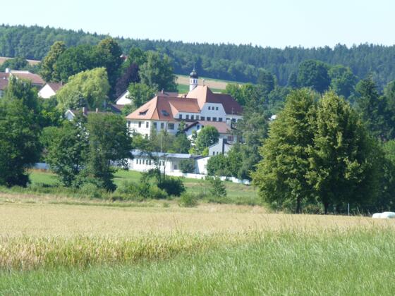 Blick von Moosmühle auf Johanniskirchen