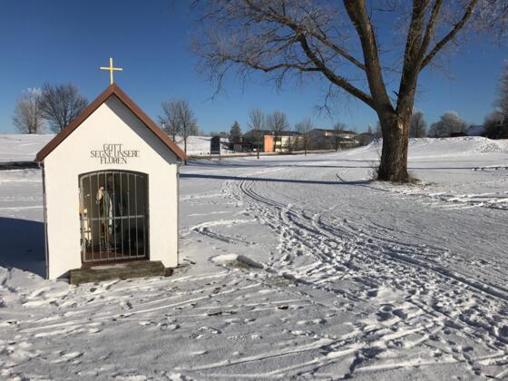 Kleine Landlaufloipe in Altenstadt