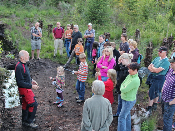 Eine geführte Wanderung durch das Premer Moor